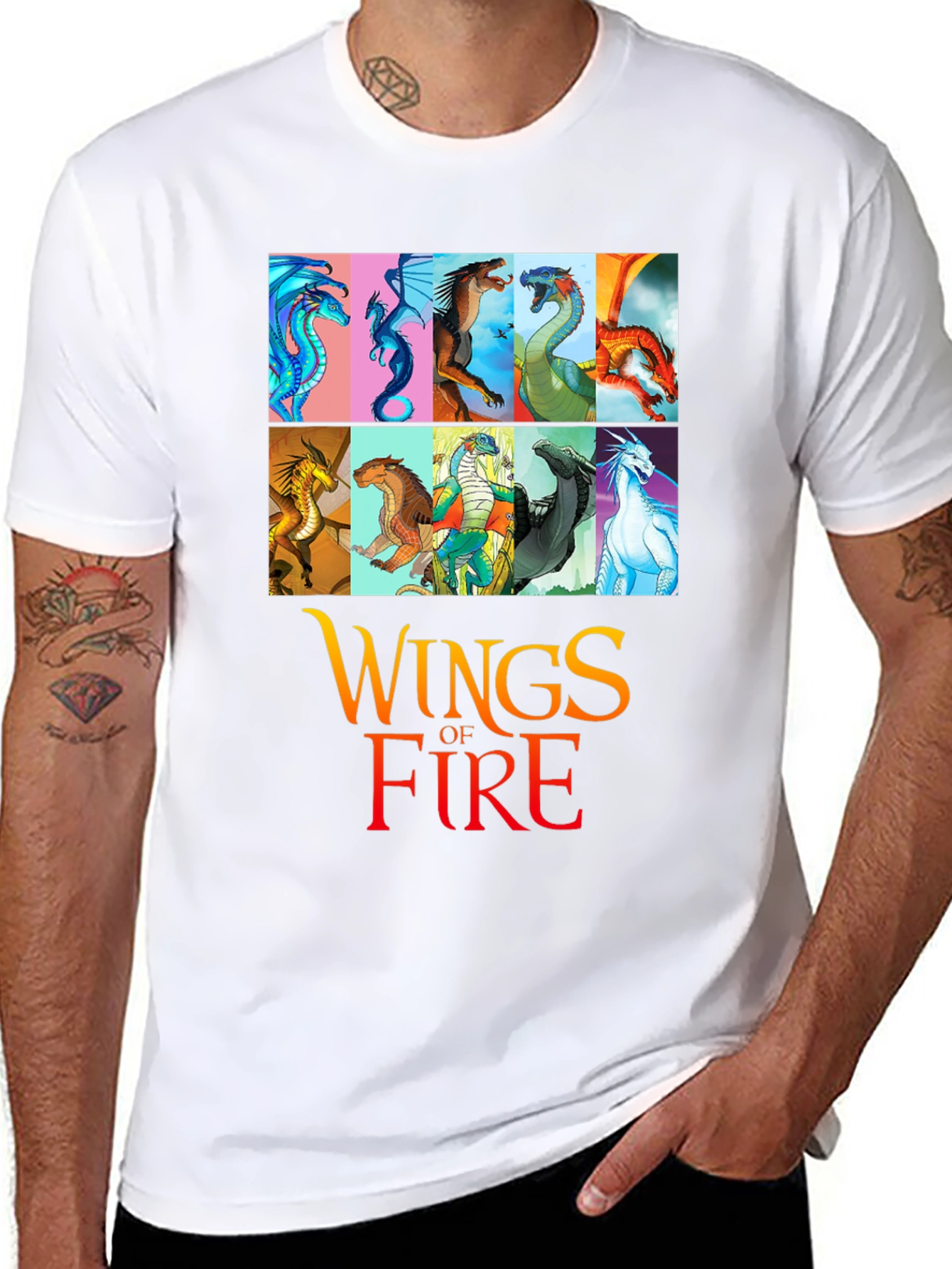 Wings of Fire Dragons T-Shirt - Fan Apparel