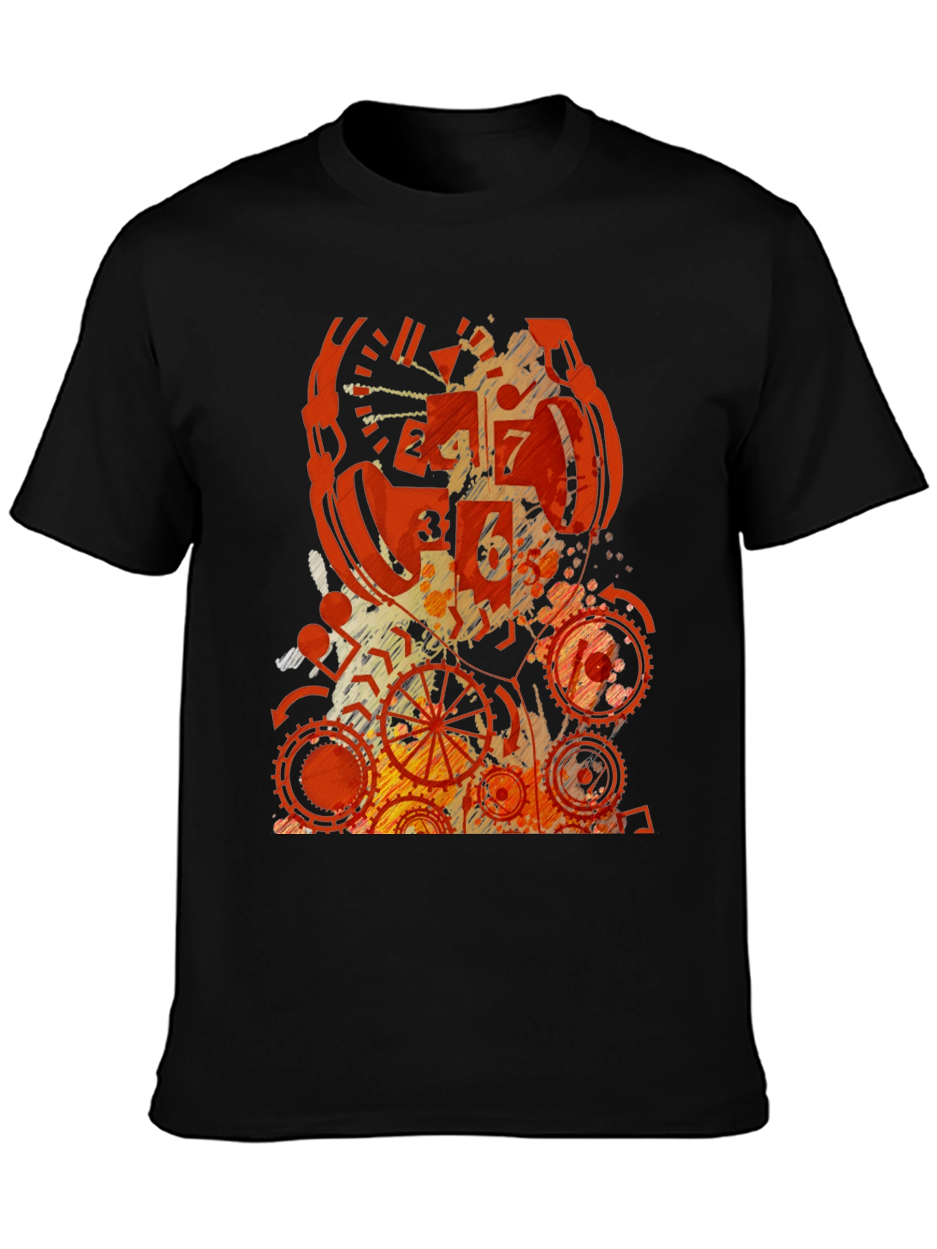 Gearhead Style Black T-Shirt