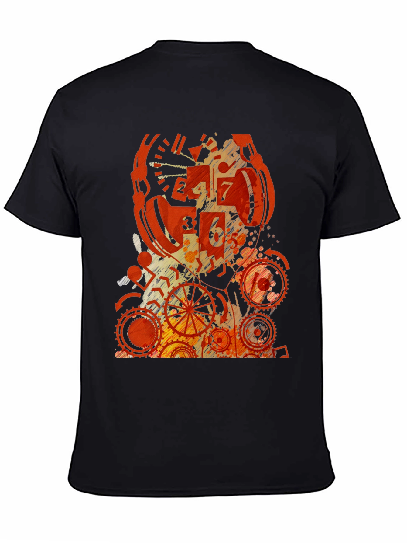 Gearhead Style Black T-Shirt