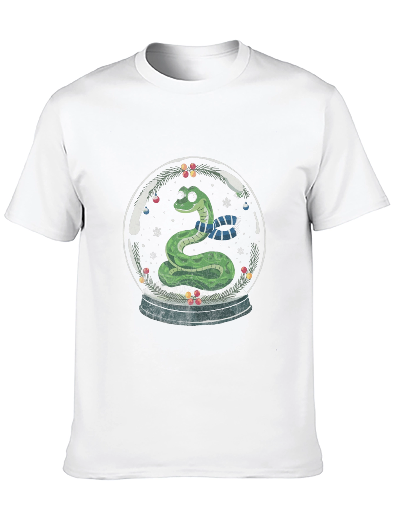 Snake in Snow Globe Graphic Tee