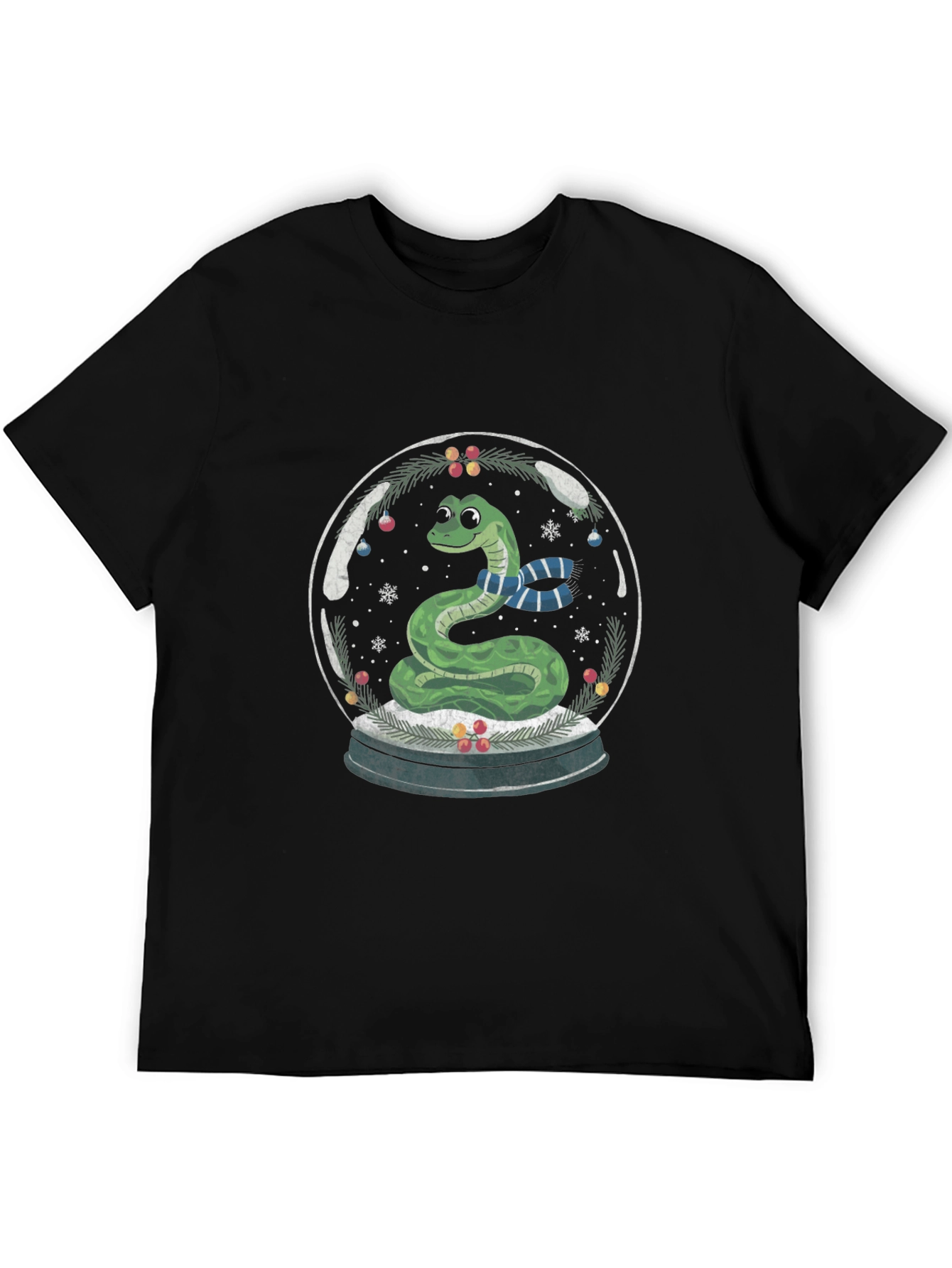 Snake in Snow Globe Graphic Tee