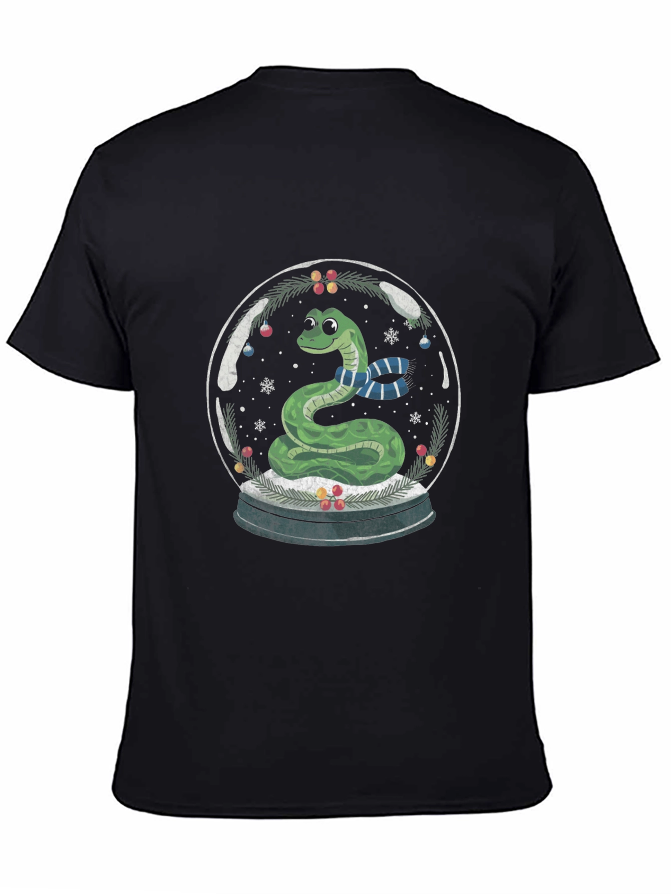 Snake in Snow Globe Graphic Tee