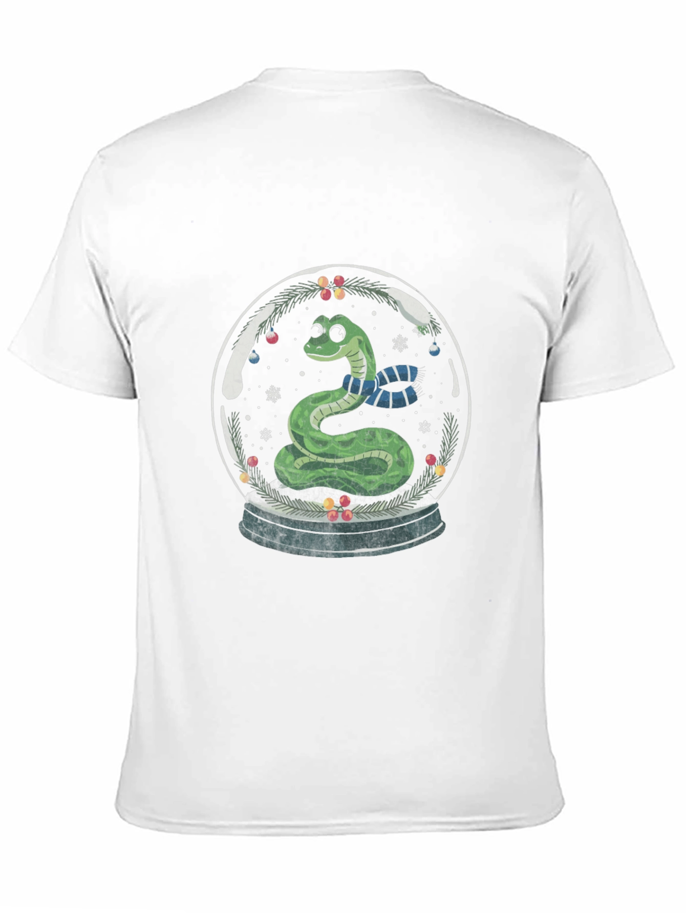 Snake in Snow Globe Graphic Tee