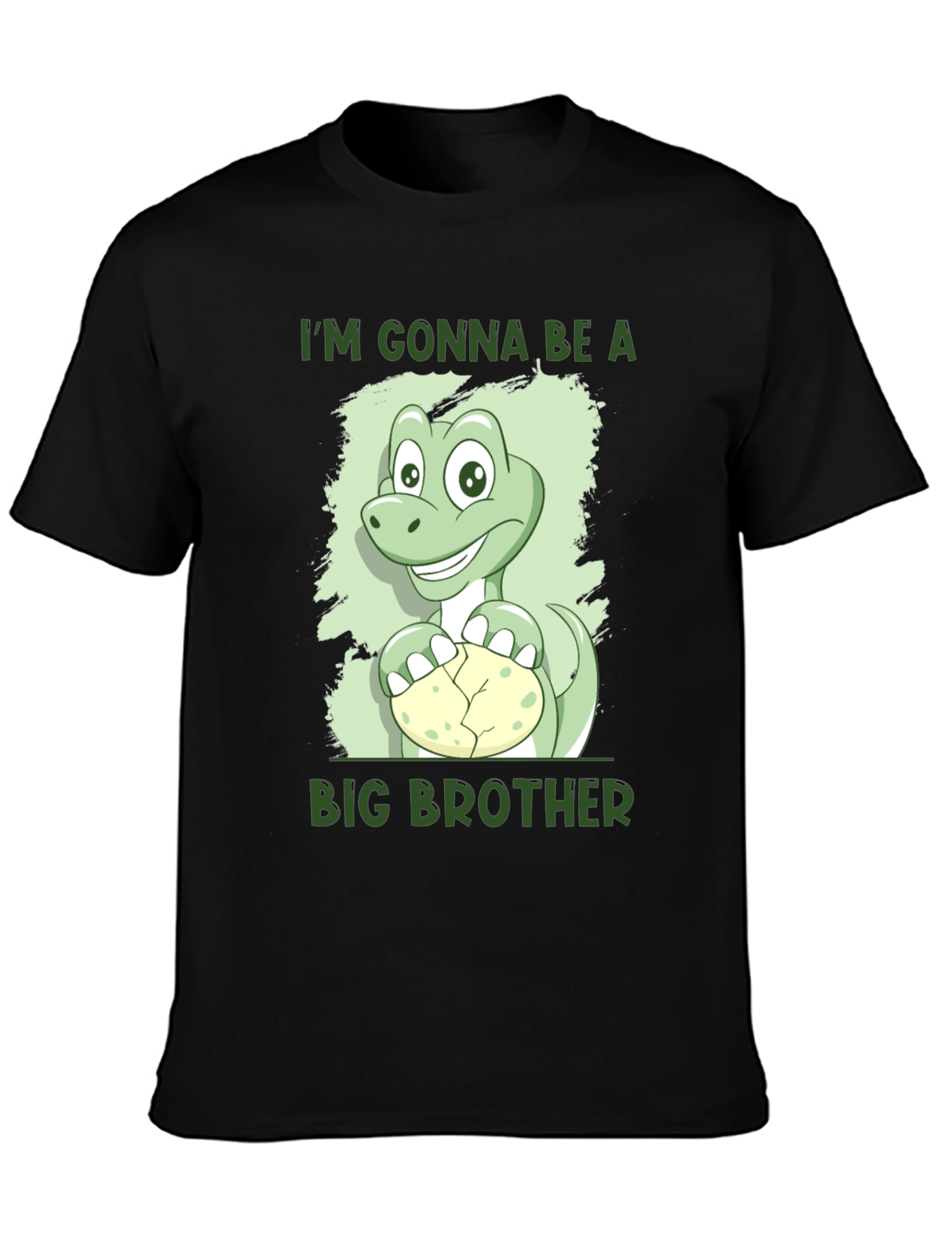 Im Gonna Be A Big Brother Dinosaur Tee