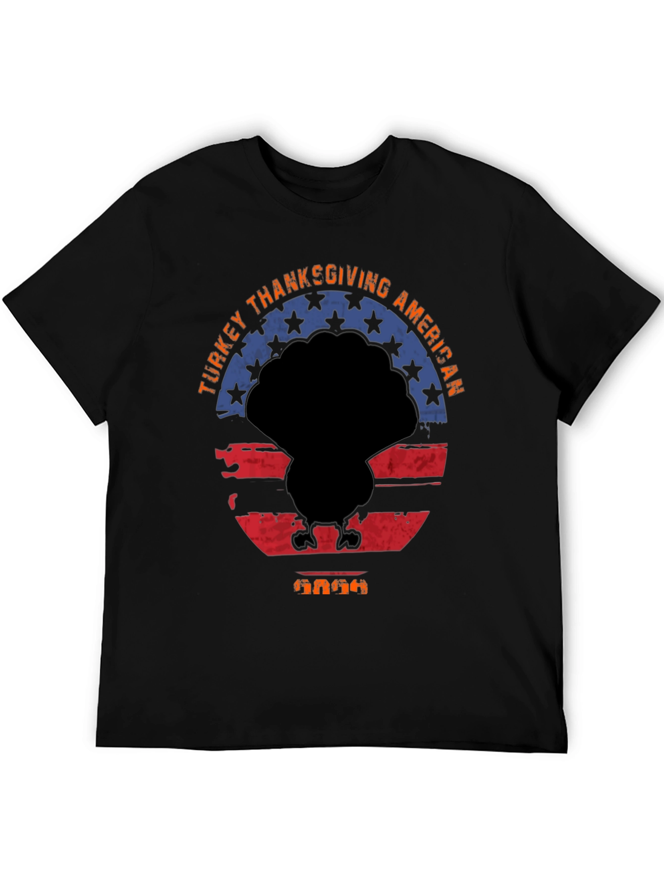 American Turkey Thanksgiving Graphic Tee