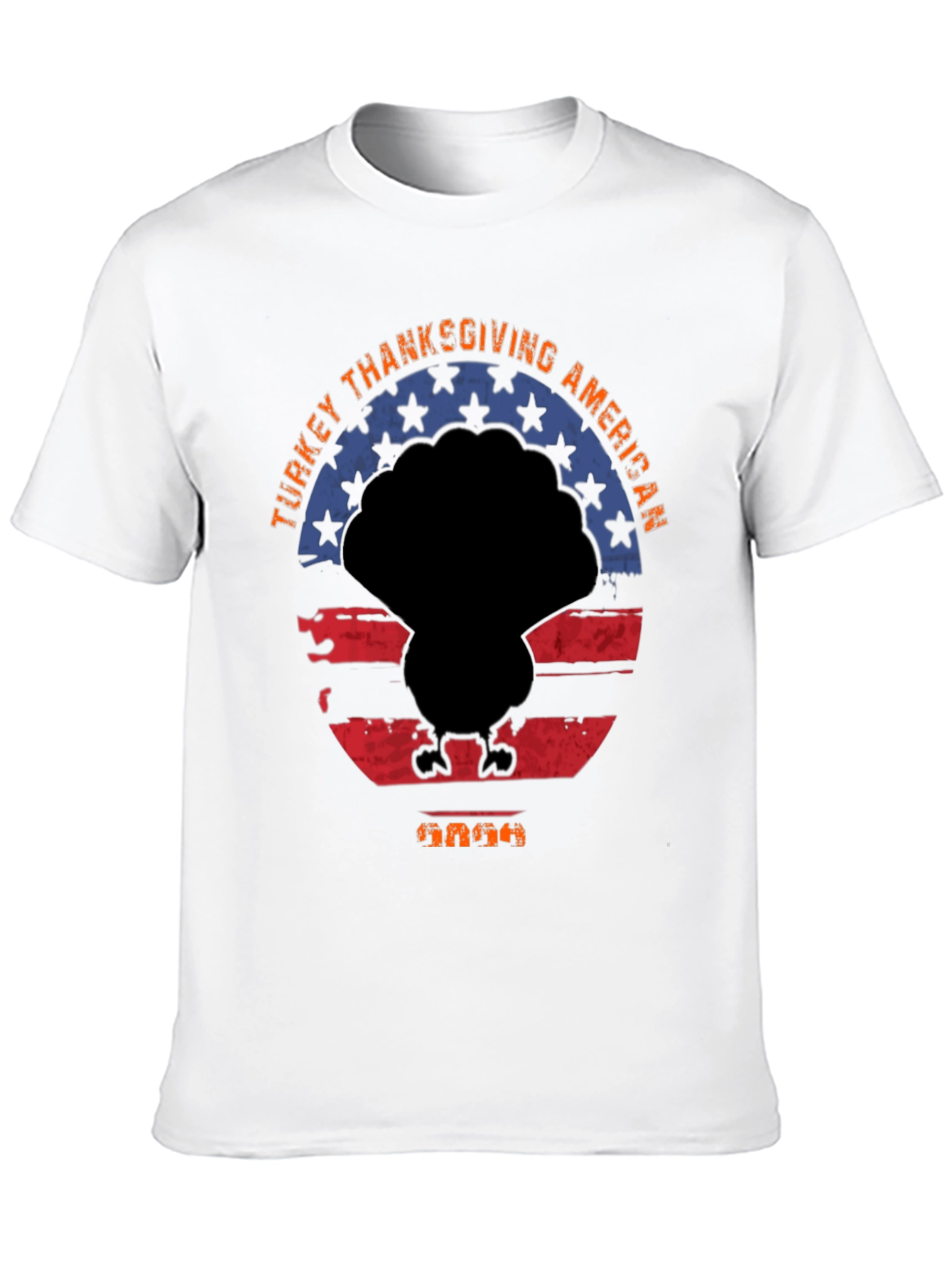 American Turkey Thanksgiving Graphic Tee