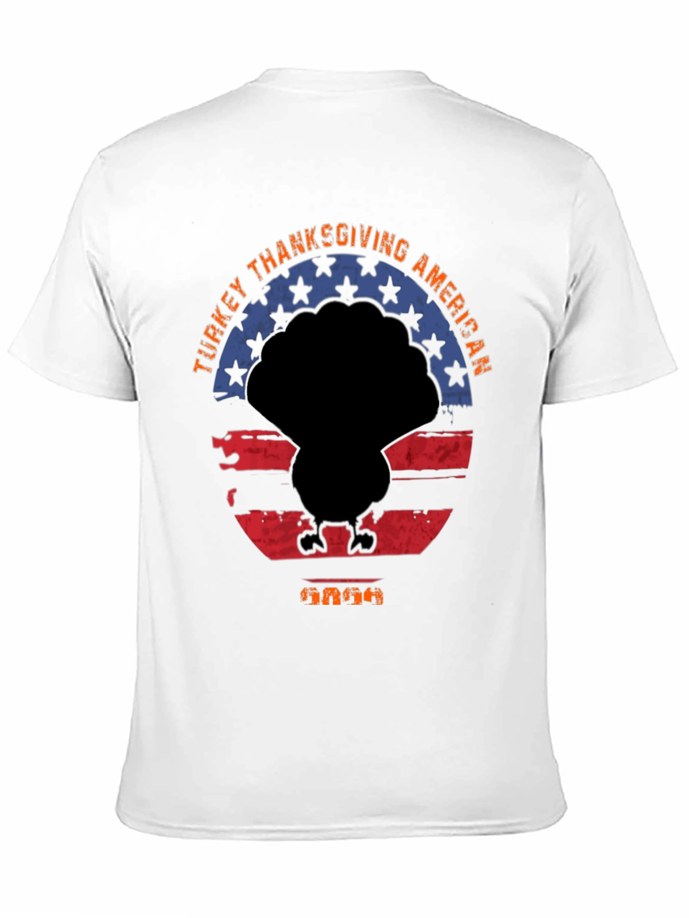 American Turkey Thanksgiving Graphic Tee