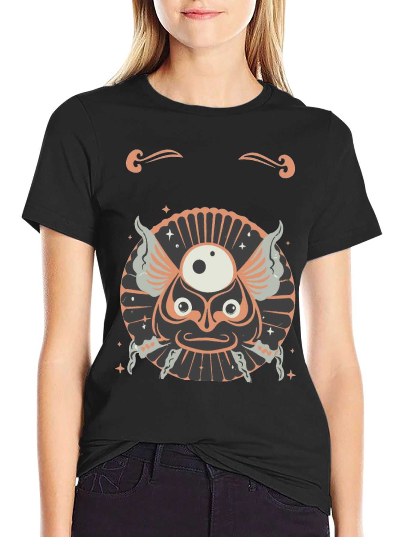 Mystic Eye Graphic Tee - Unique Design