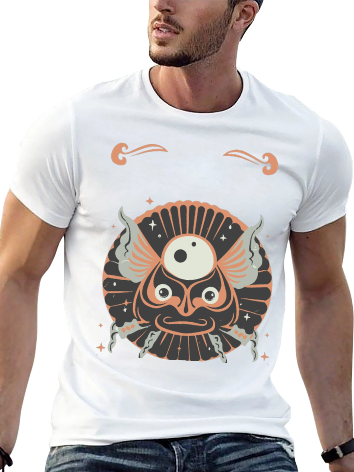 Mystic Eye Graphic Tee - Unique Design