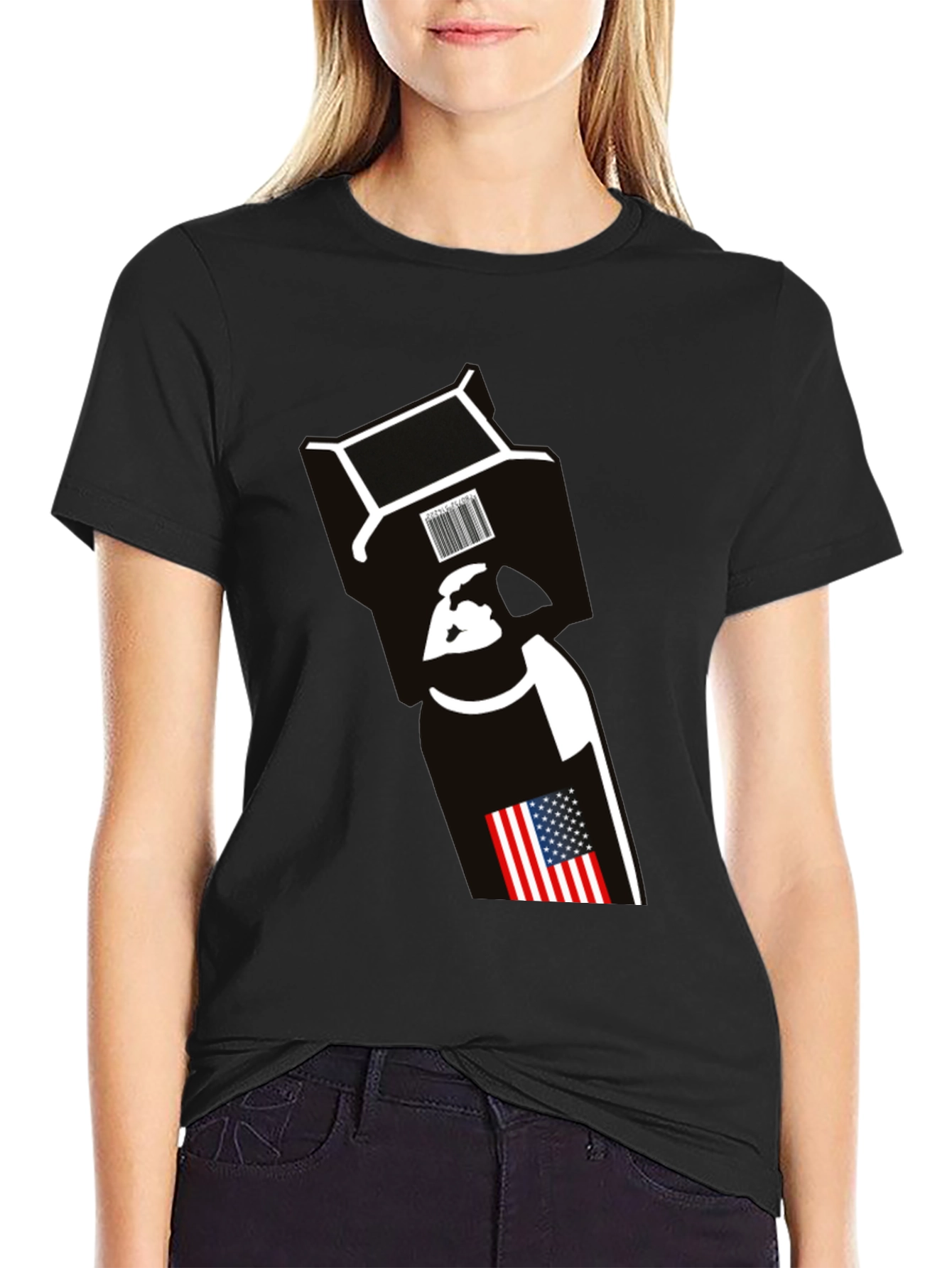 USA Bomb Graphic T-Shirt - Patriotic Style