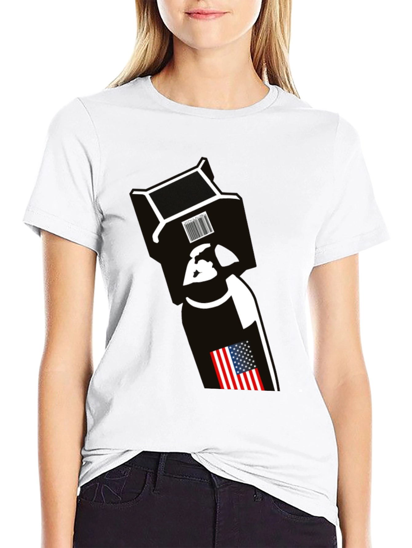 USA Bomb Graphic T-Shirt - Patriotic Style