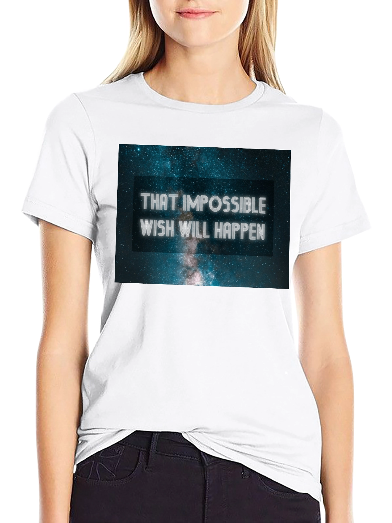 Impossible Wish Tee - Galaxy Dream