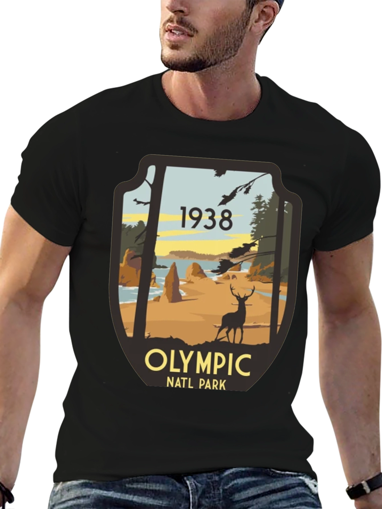 Olympic National Park 1938 Graphic Tee