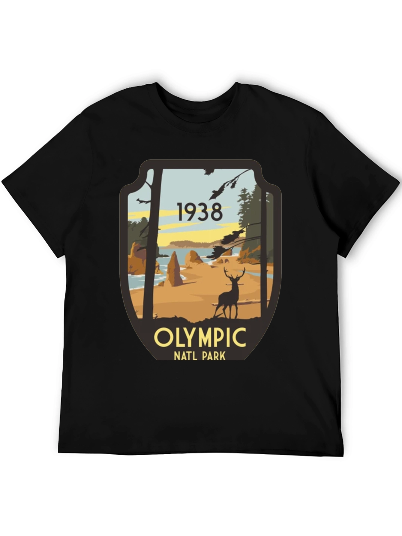 Olympic National Park 1938 Graphic Tee