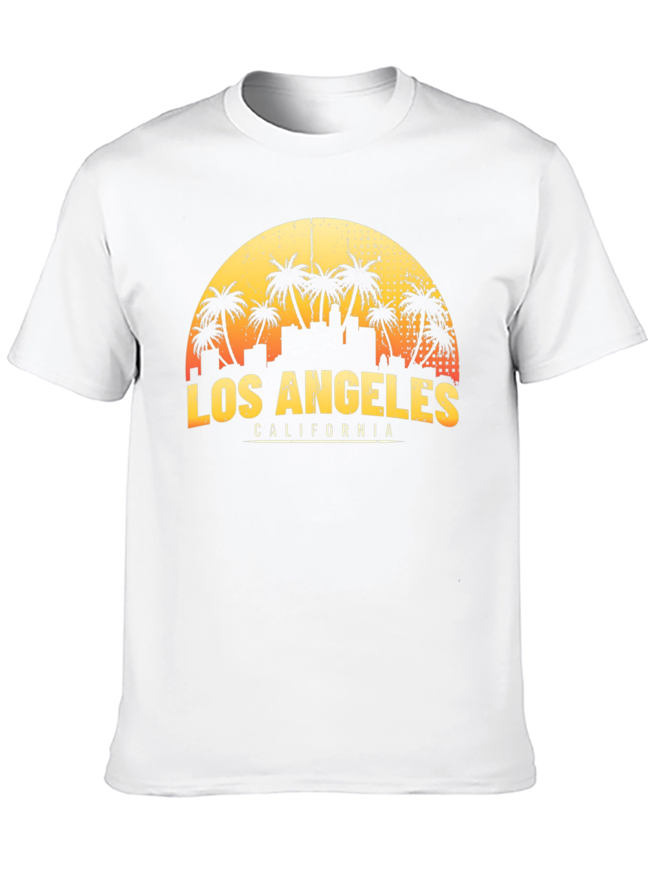 Los Angeles California Palm Tree Graphic T-Shirt