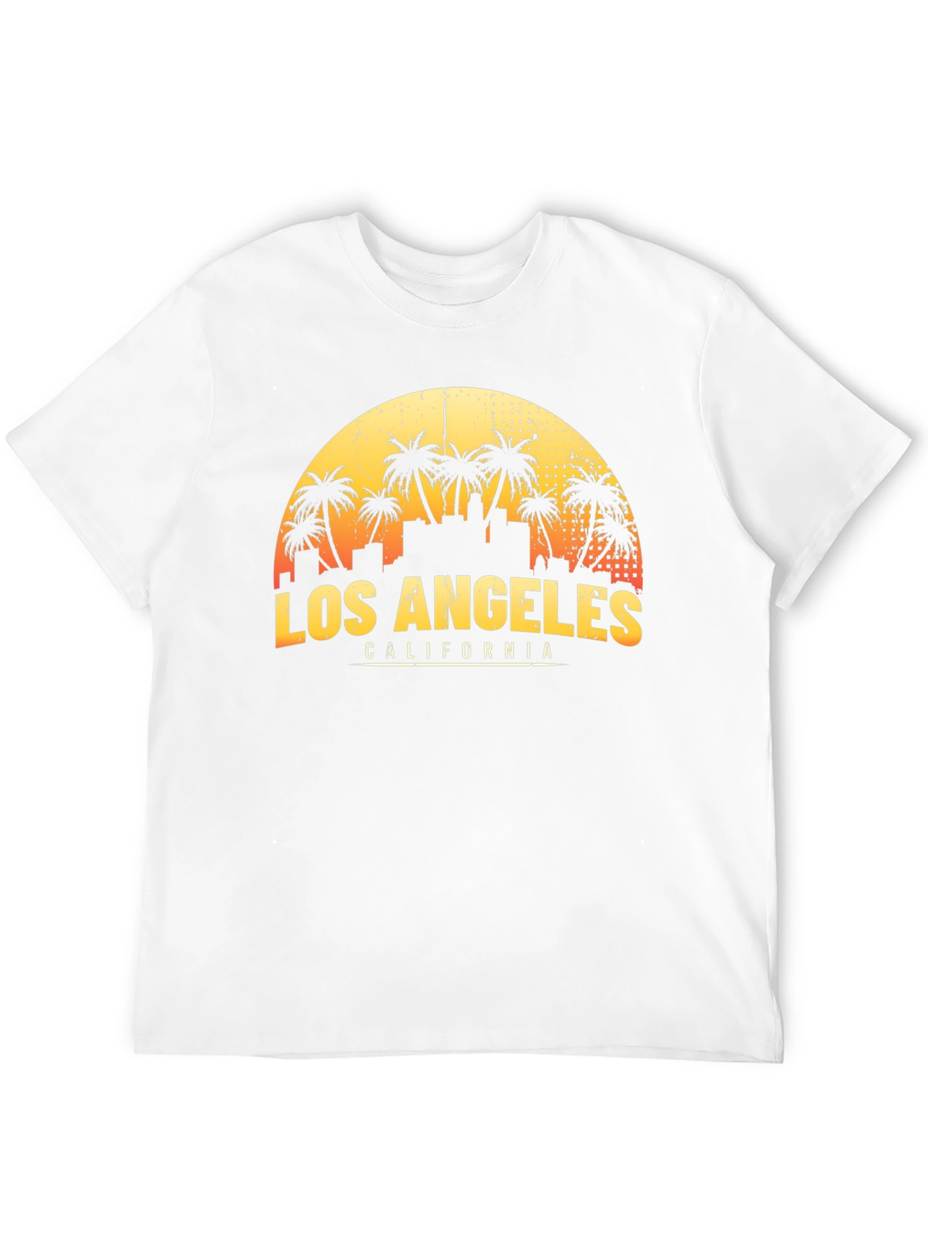 Los Angeles California Palm Tree Graphic T-Shirt