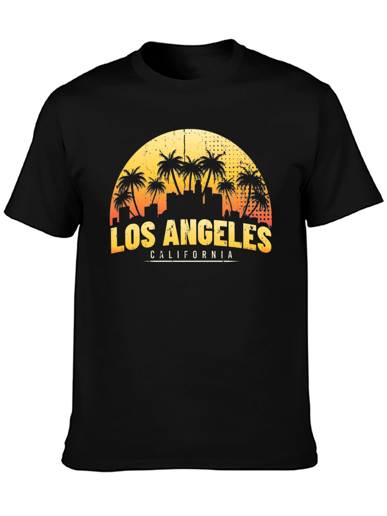 Los Angeles California Palm Tree Graphic T-Shirt