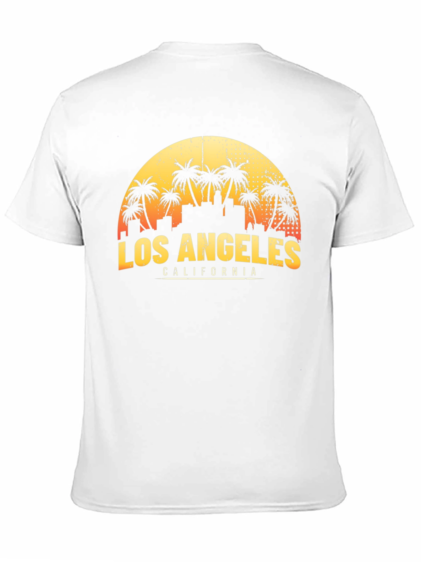 Los Angeles California Palm Tree Graphic T-Shirt