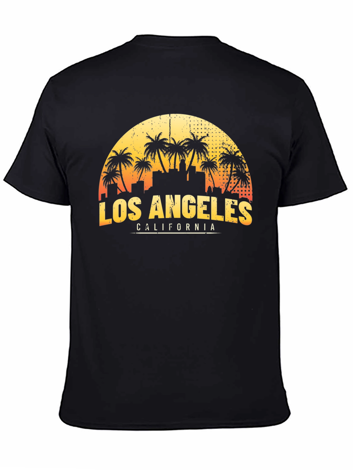 Los Angeles California Palm Tree Graphic T-Shirt