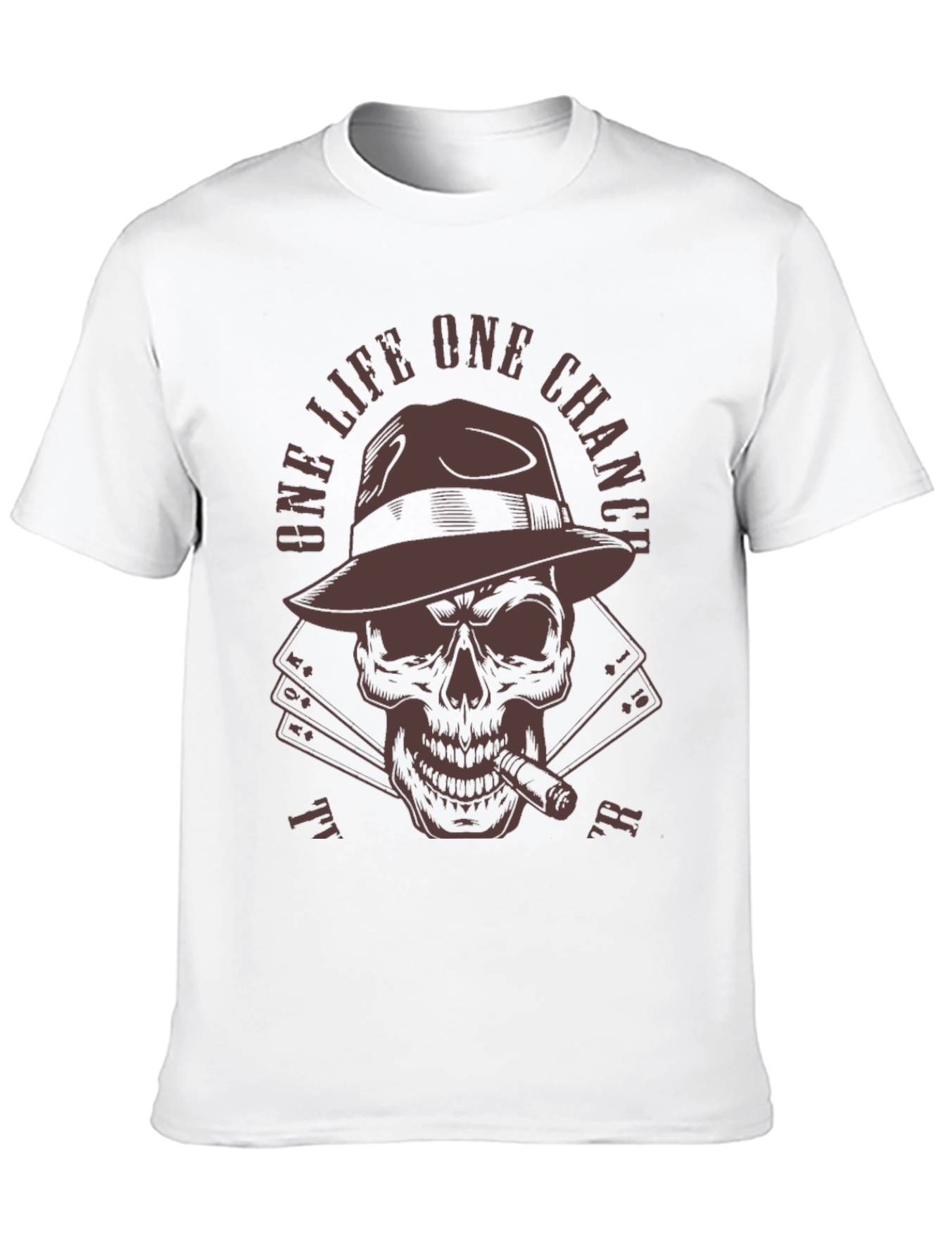 One Life One Chance Skull T-Shirt