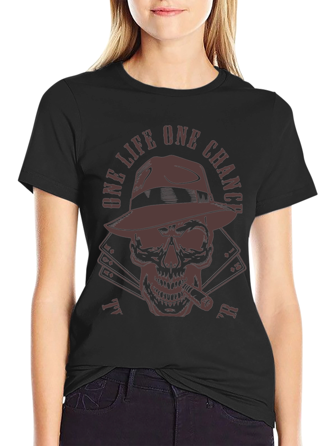 One Life One Chance Skull T-Shirt