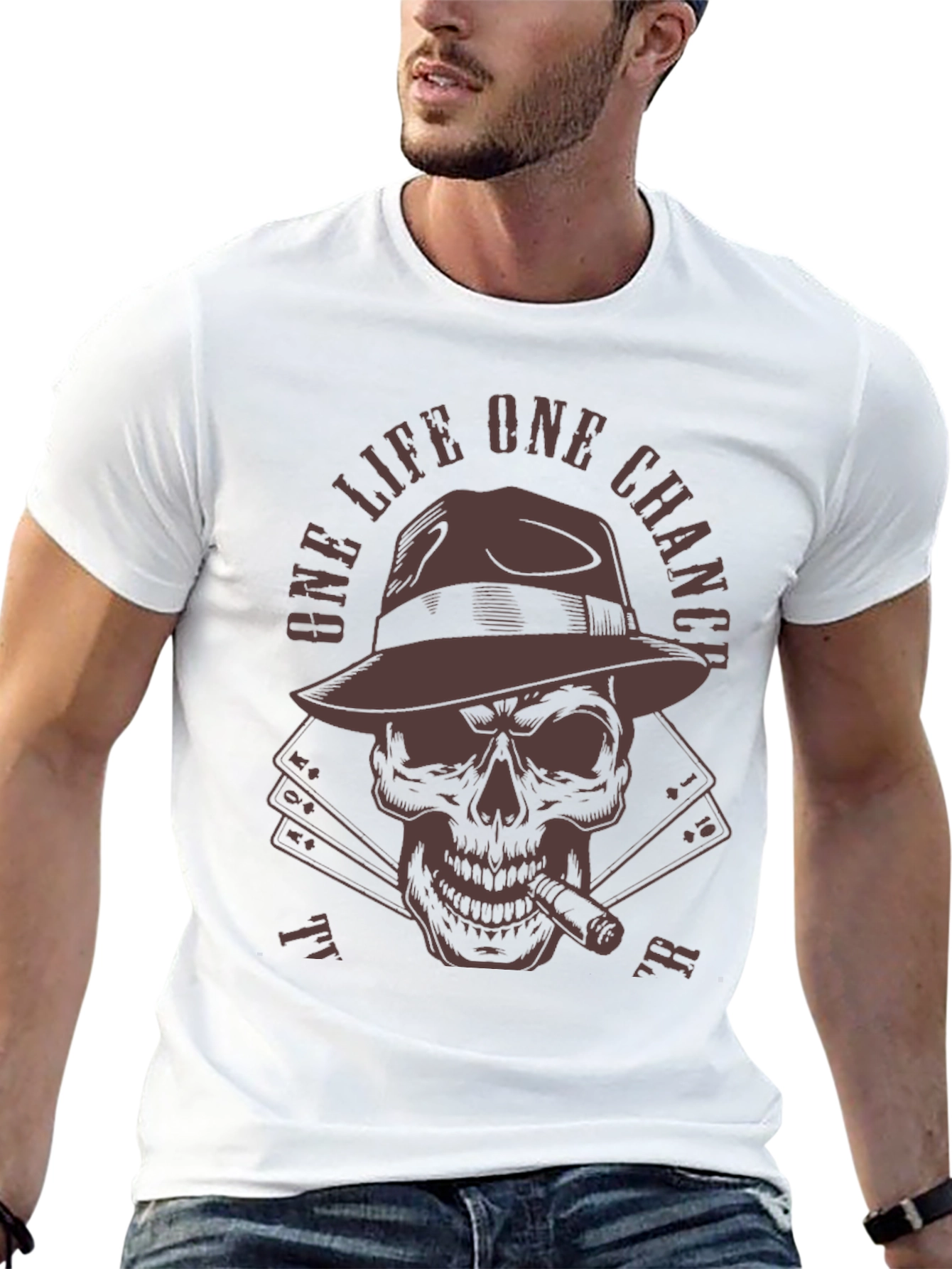One Life One Chance Skull T-Shirt