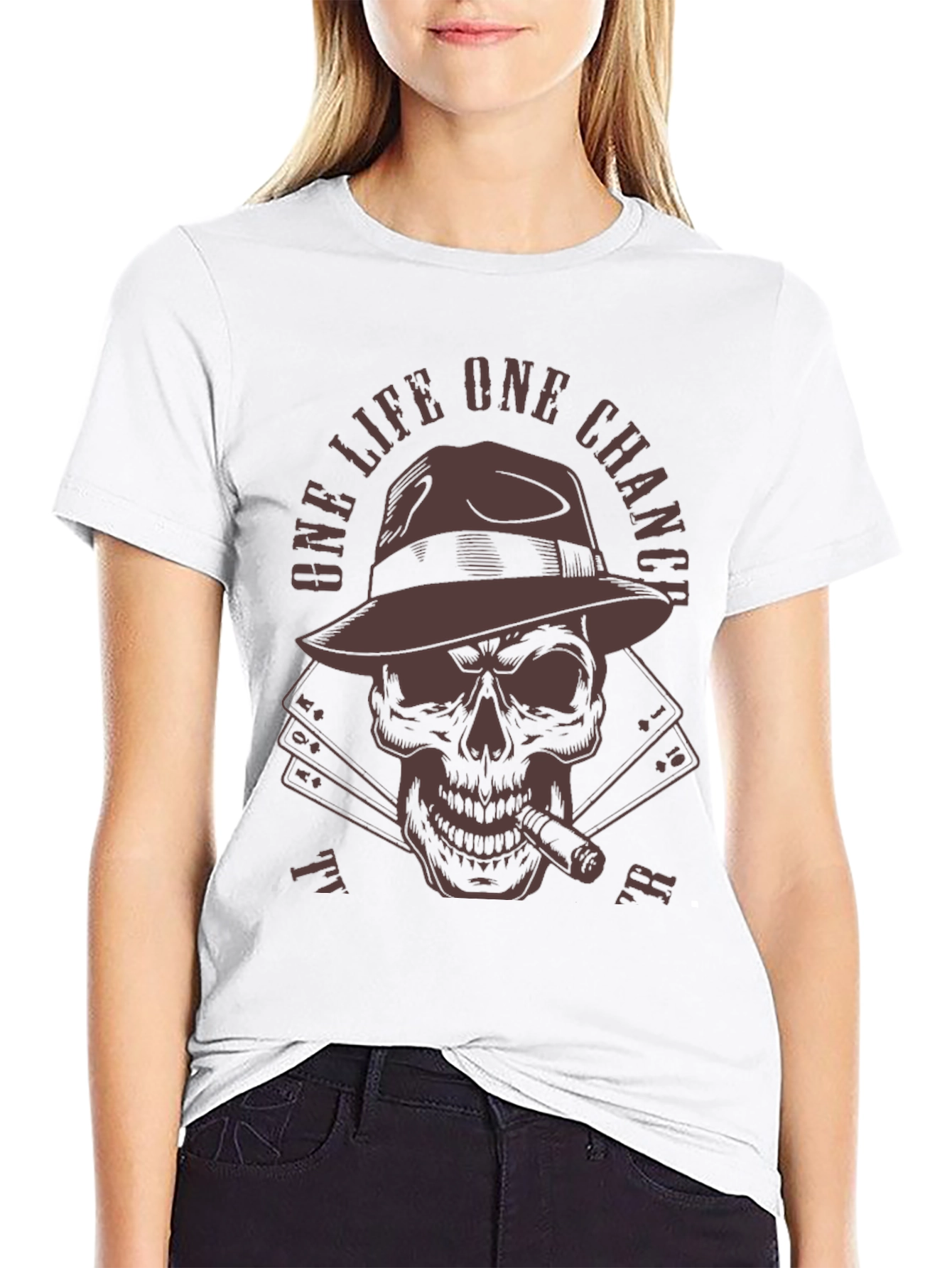 One Life One Chance Skull T-Shirt