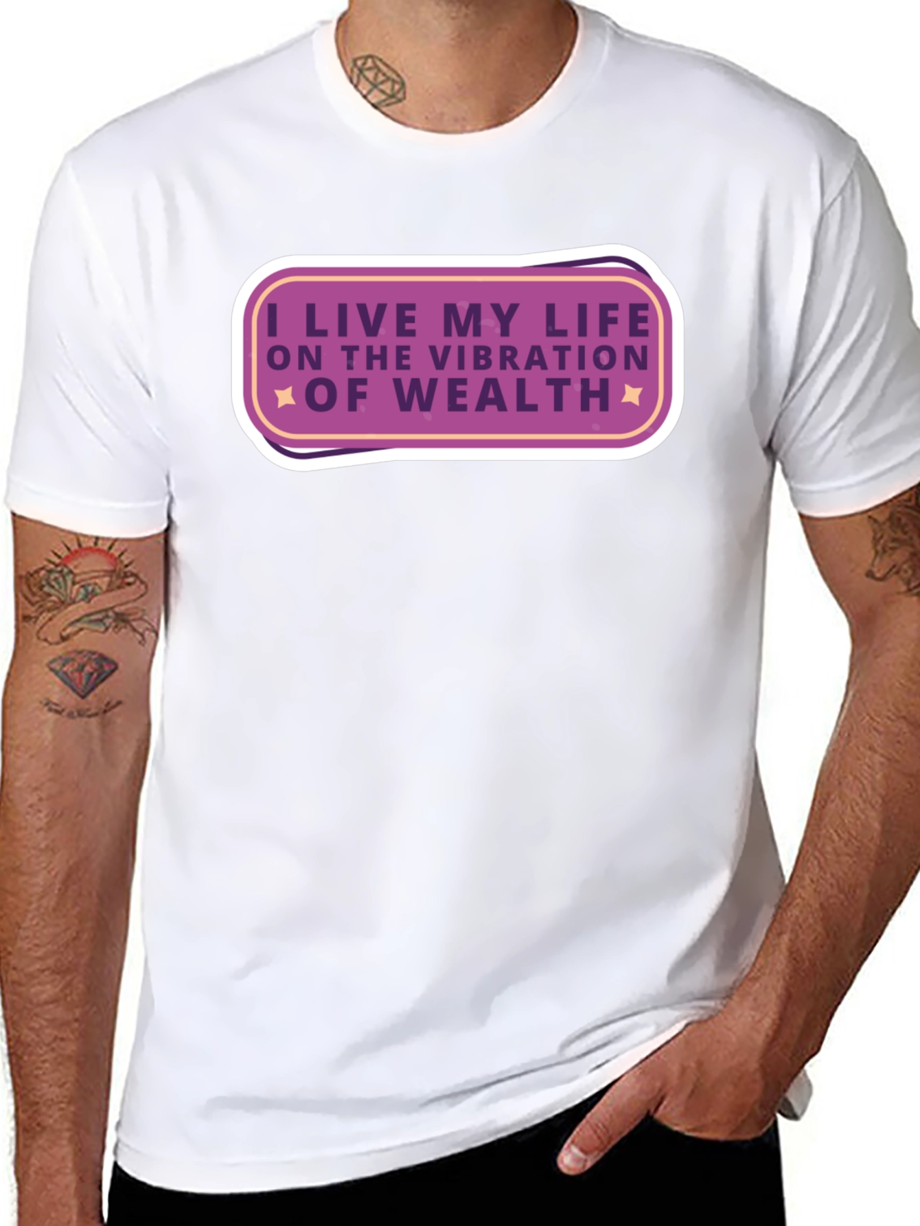Vibration of Wealth Graphic Tee