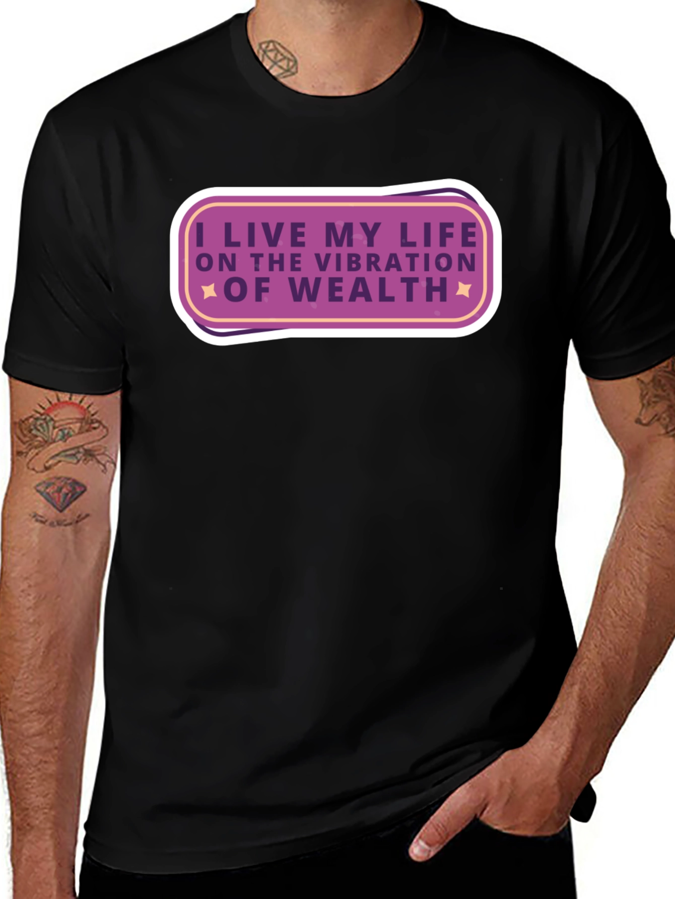 Vibration of Wealth Graphic Tee