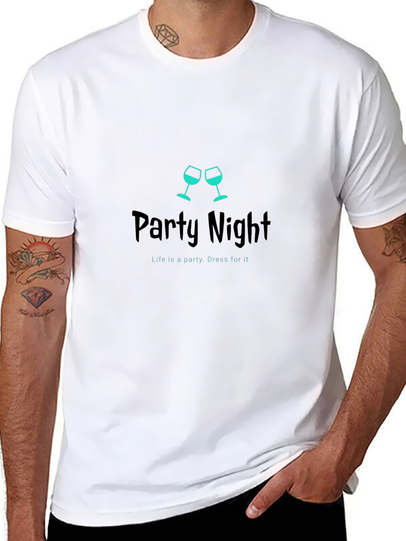 Party Night Graphic T-Shirt