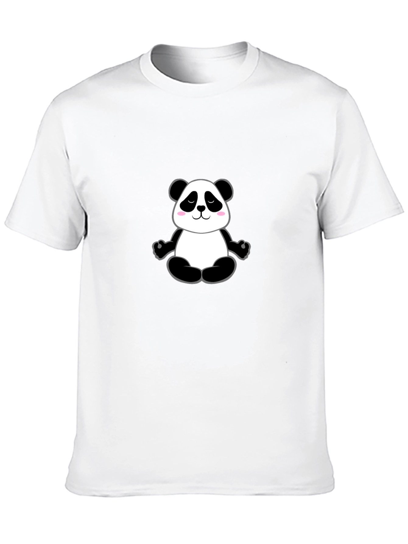 Yoga Panda Graphic Tee - Black T-Shirt