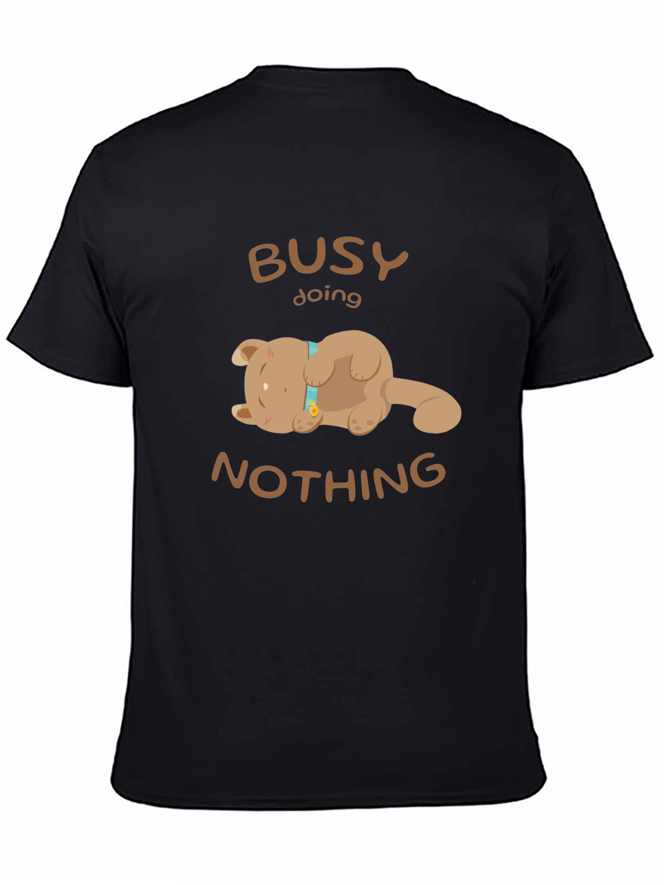 Busy Doing Nothing Graphic T-Shirt