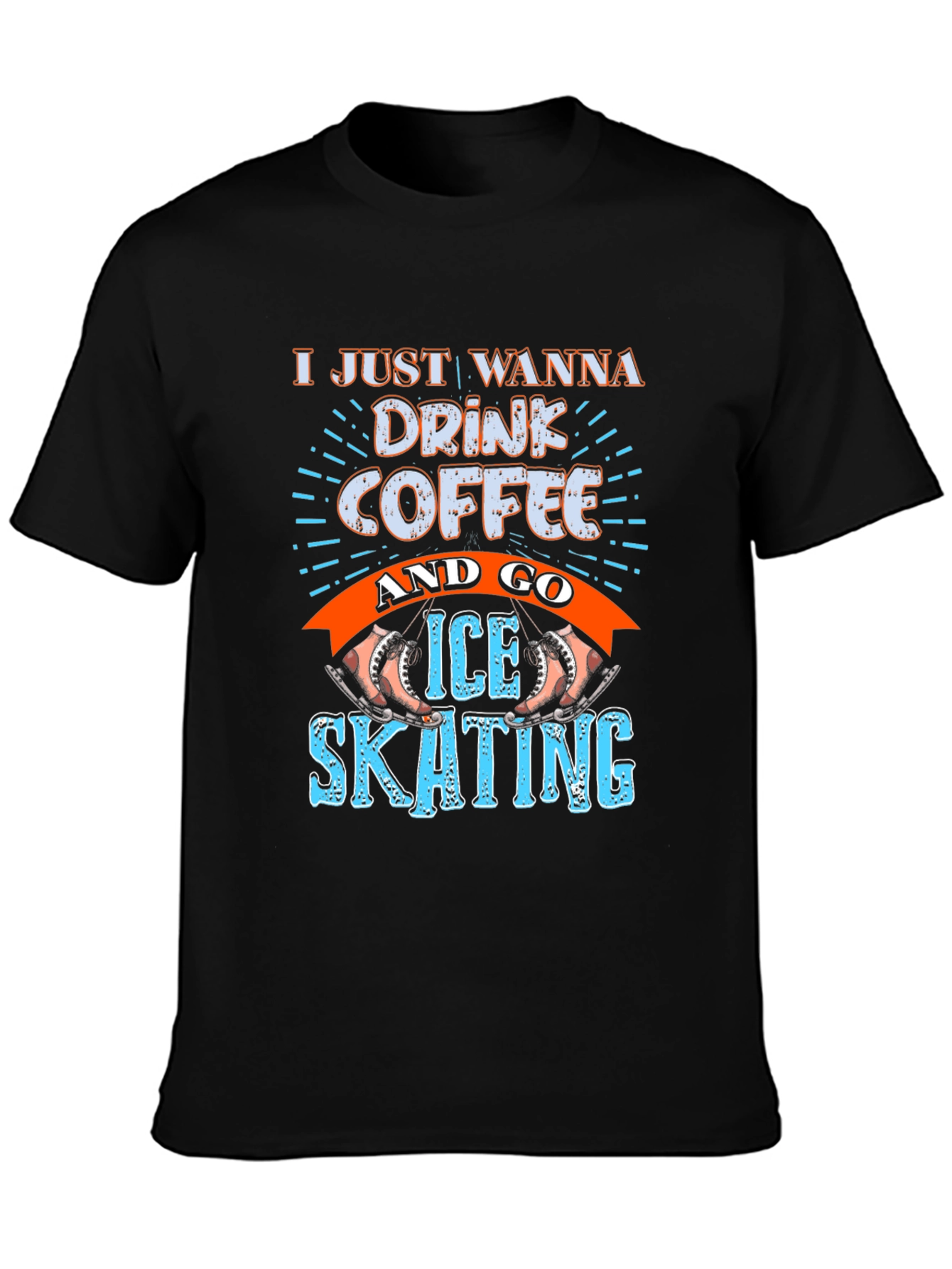Coffee & Ice Skating Graphic Tee