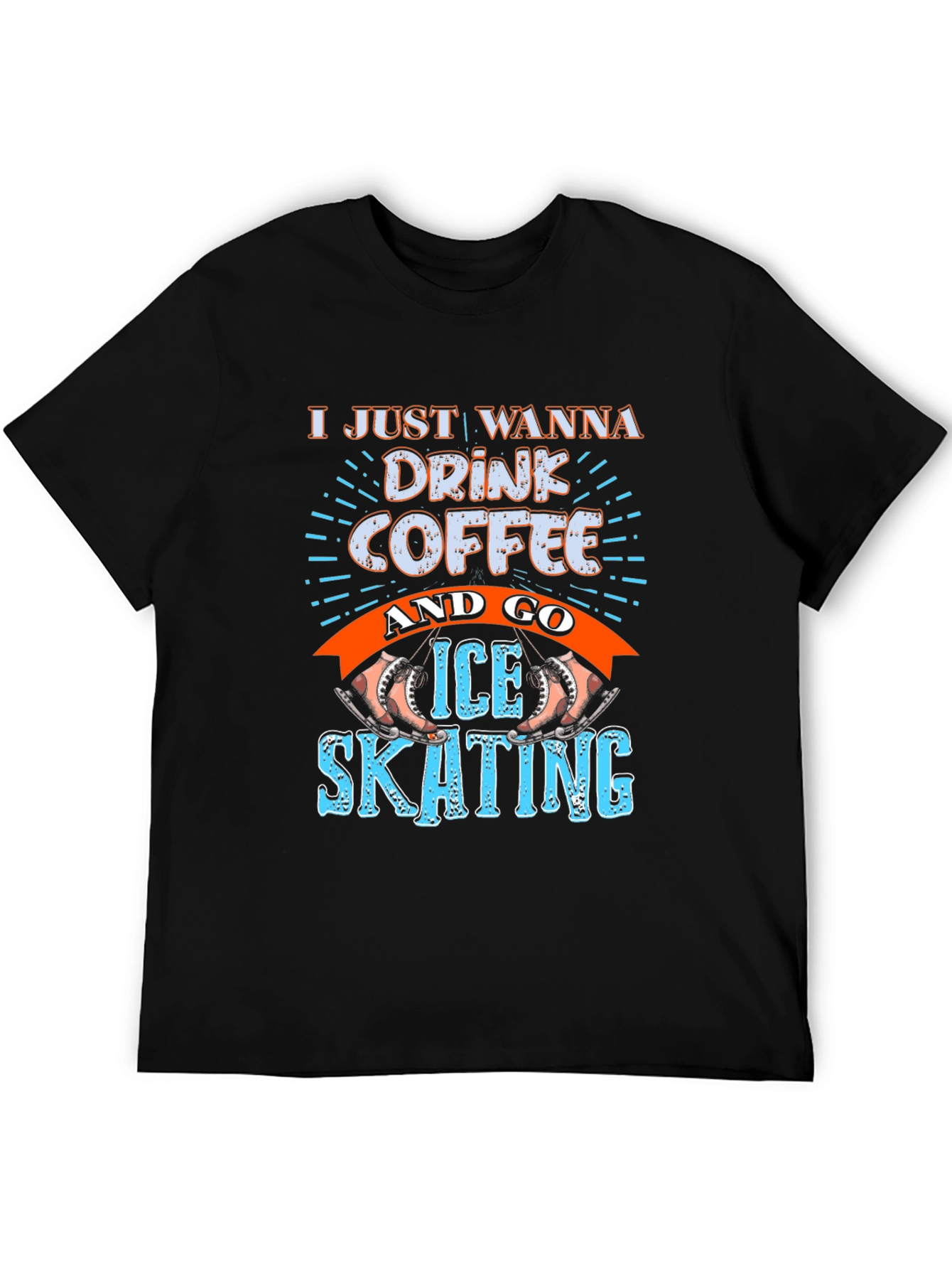 Coffee & Ice Skating Graphic Tee
