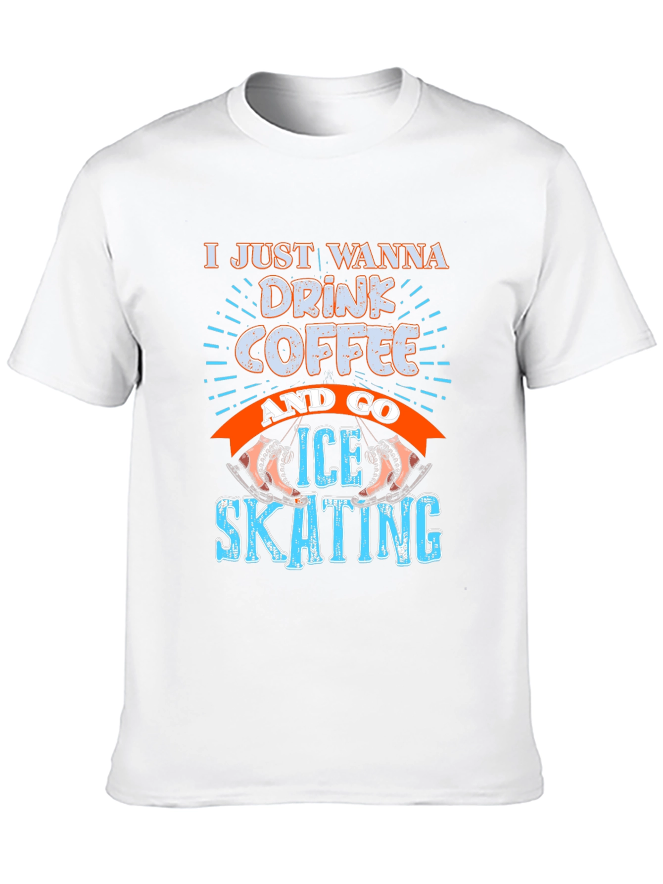 Coffee & Ice Skating Graphic Tee