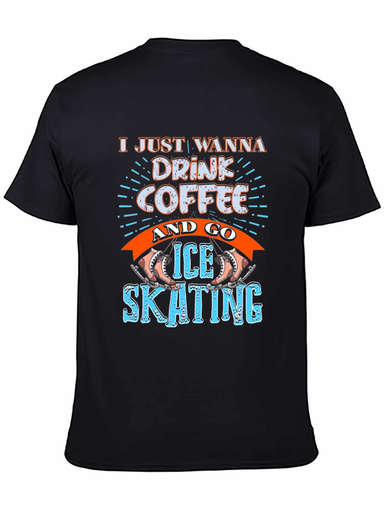 Coffee & Ice Skating Graphic Tee