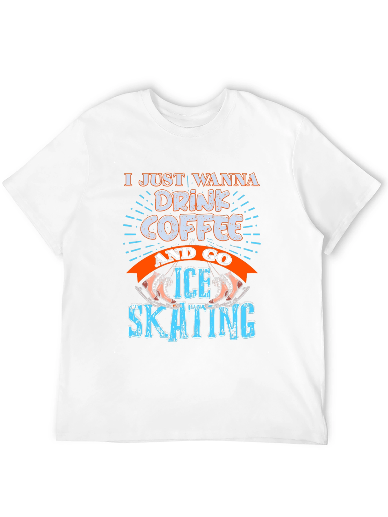 Coffee & Ice Skating Graphic Tee