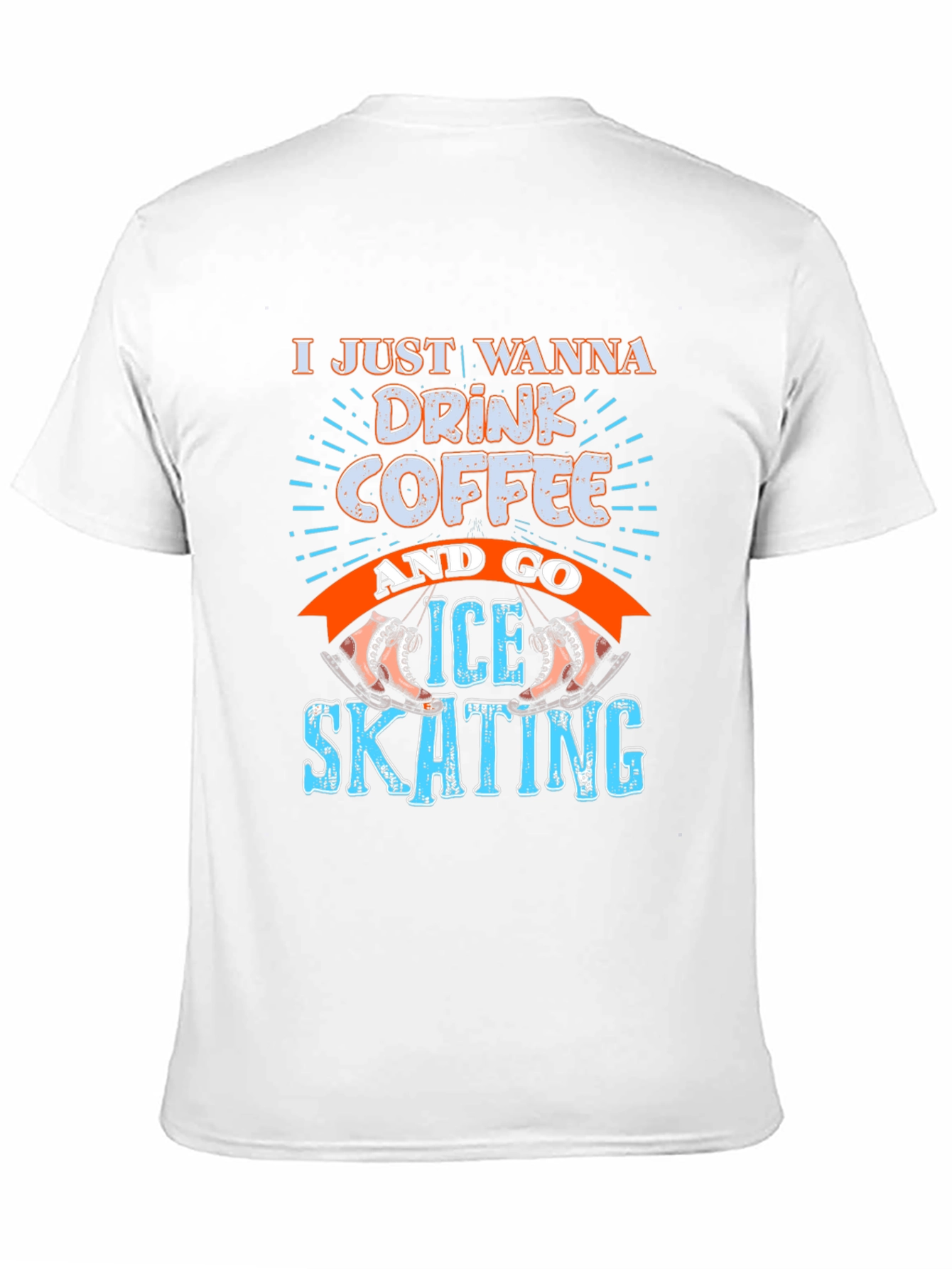 Coffee & Ice Skating Graphic Tee