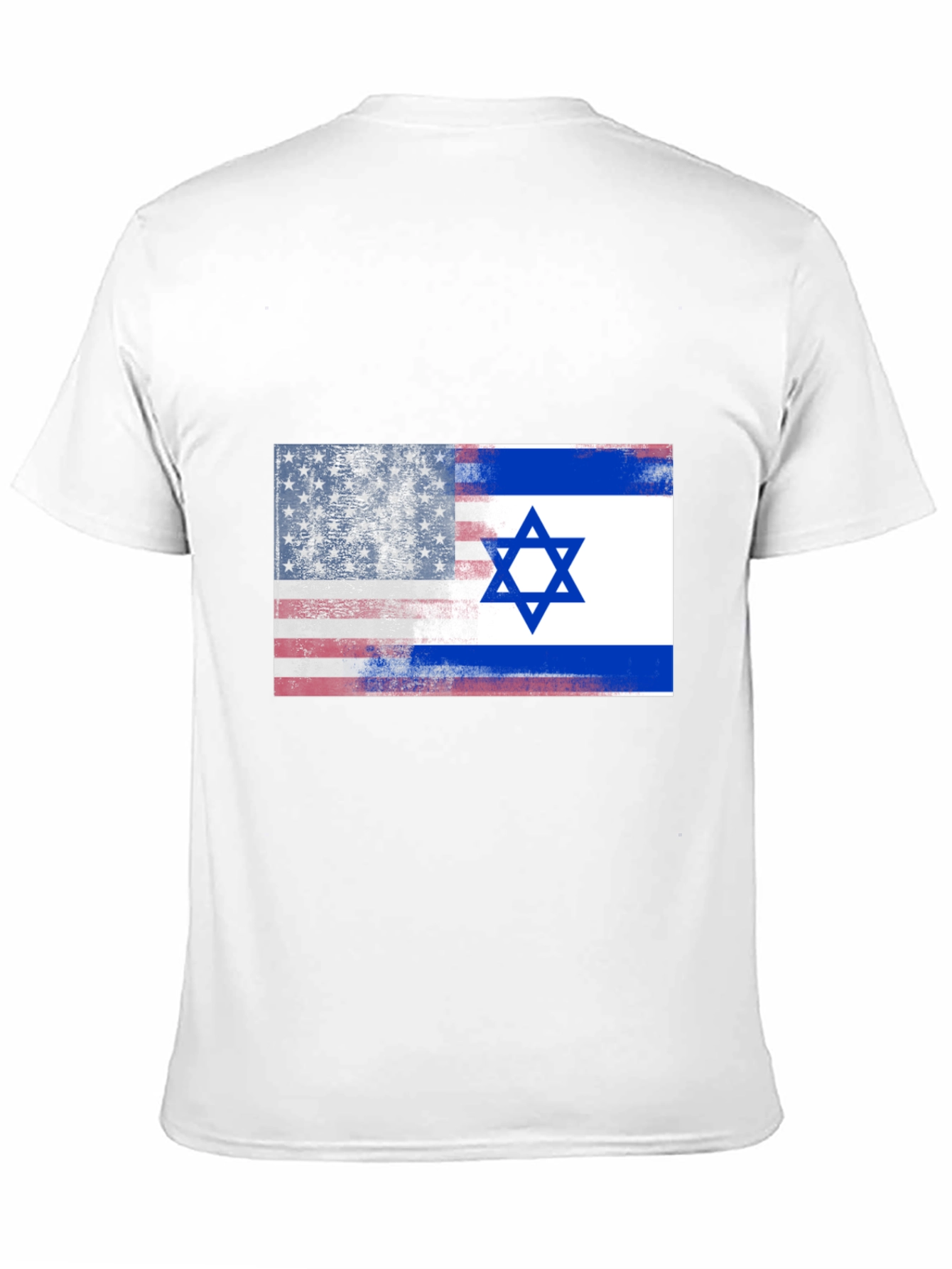 USA & Israel Flag Graphic T-Shirt