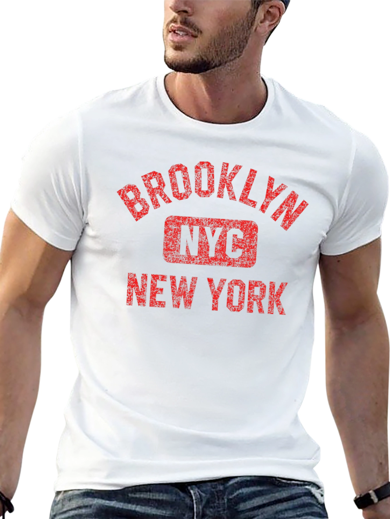Brooklyn NYC New York Black Graphic T-Shirt