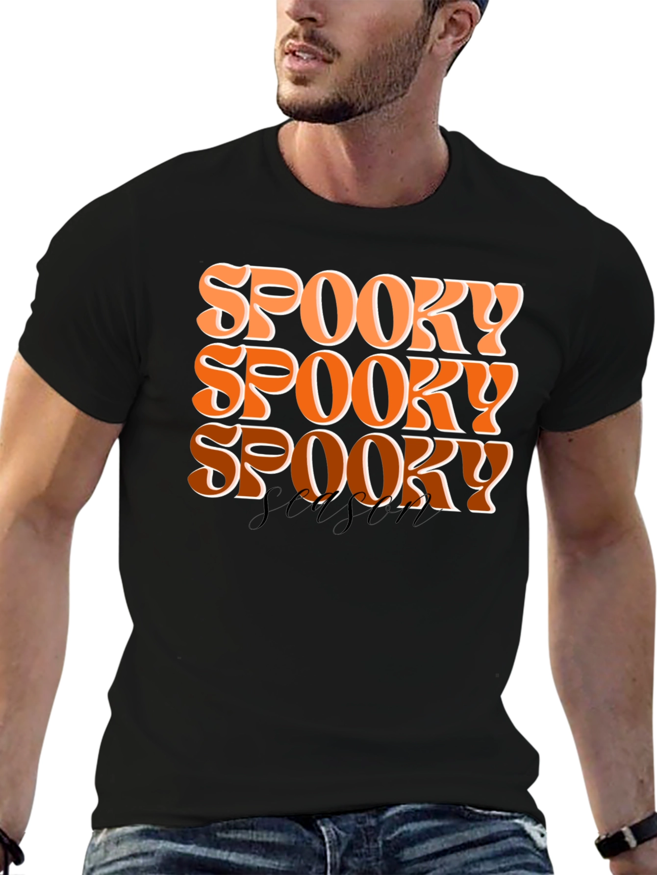 Spooky Season T-Shirt - Retro Halloween Tee