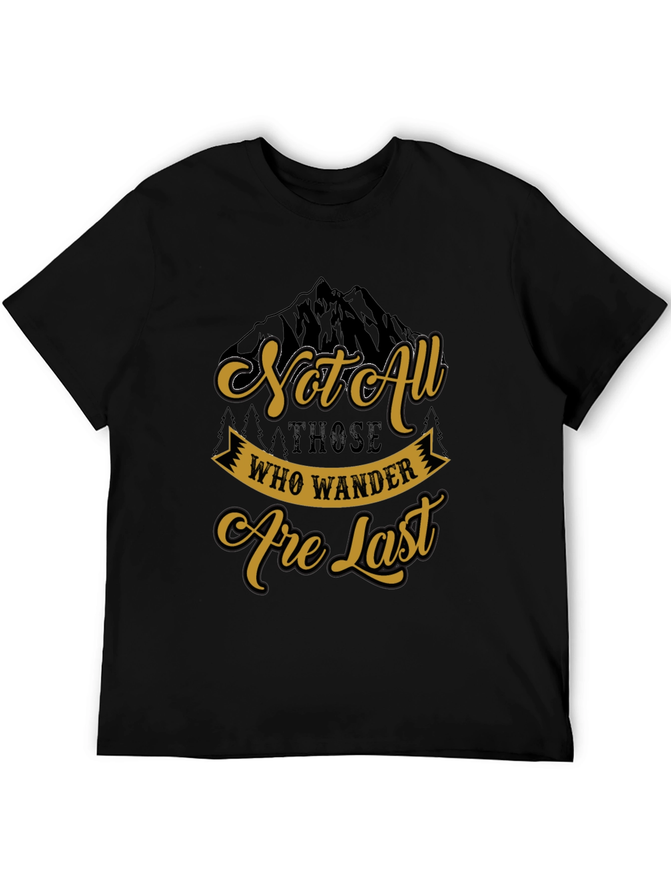 Wanderlust T-Shirt - Not All Who Wander Are Lost