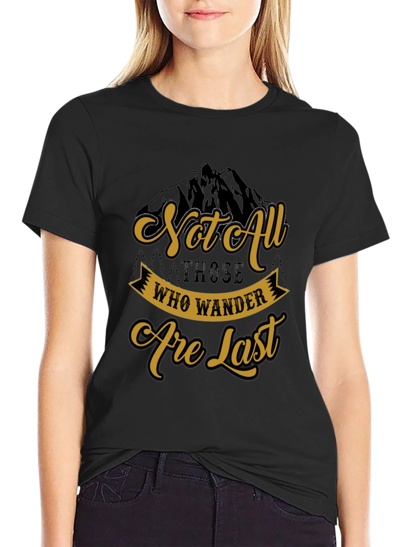 Wanderlust T-Shirt - Not All Who Wander Are Lost