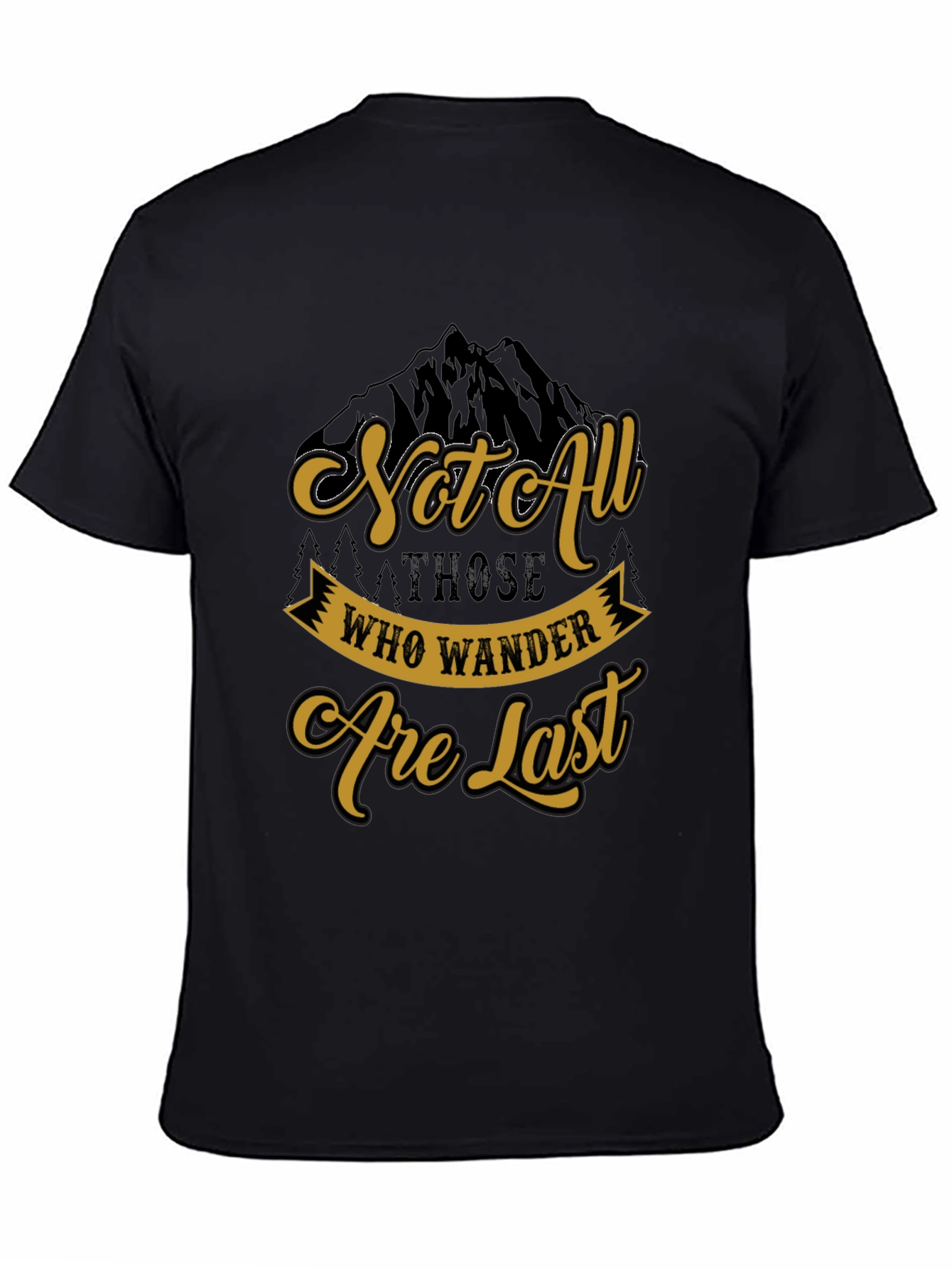 Wanderlust T-Shirt - Not All Who Wander Are Lost