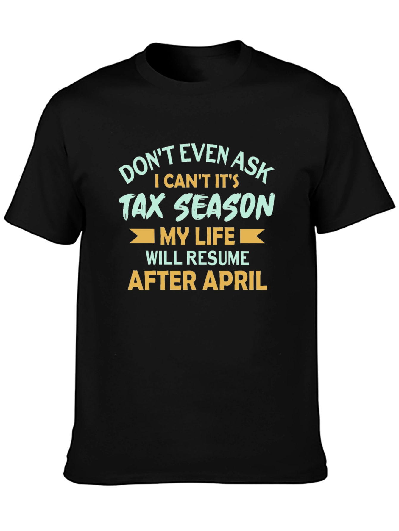 Tax Season T-Shirt - Dont Even Ask!