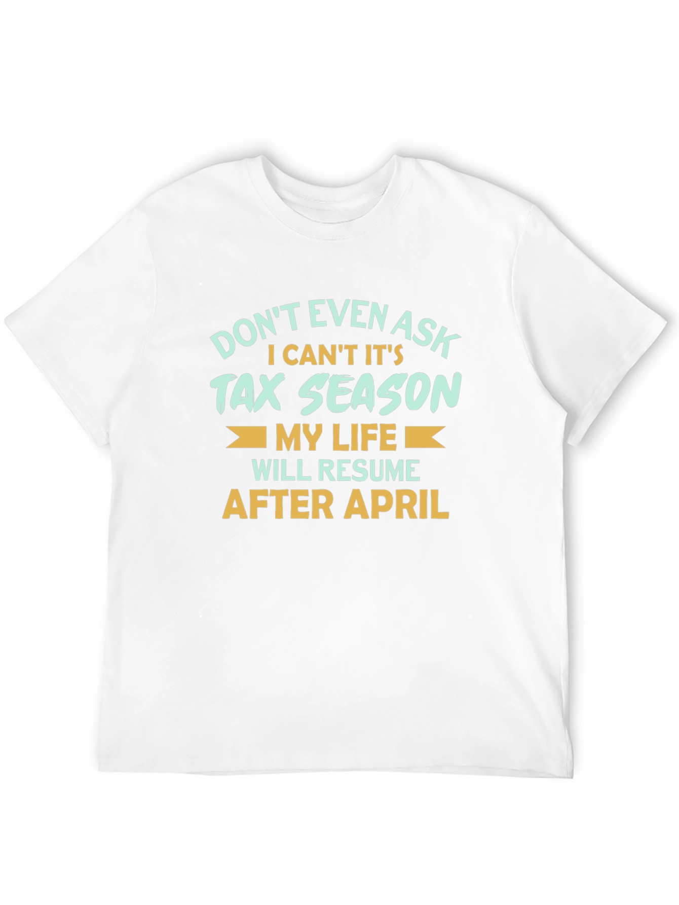 Tax Season T-Shirt - Dont Even Ask!