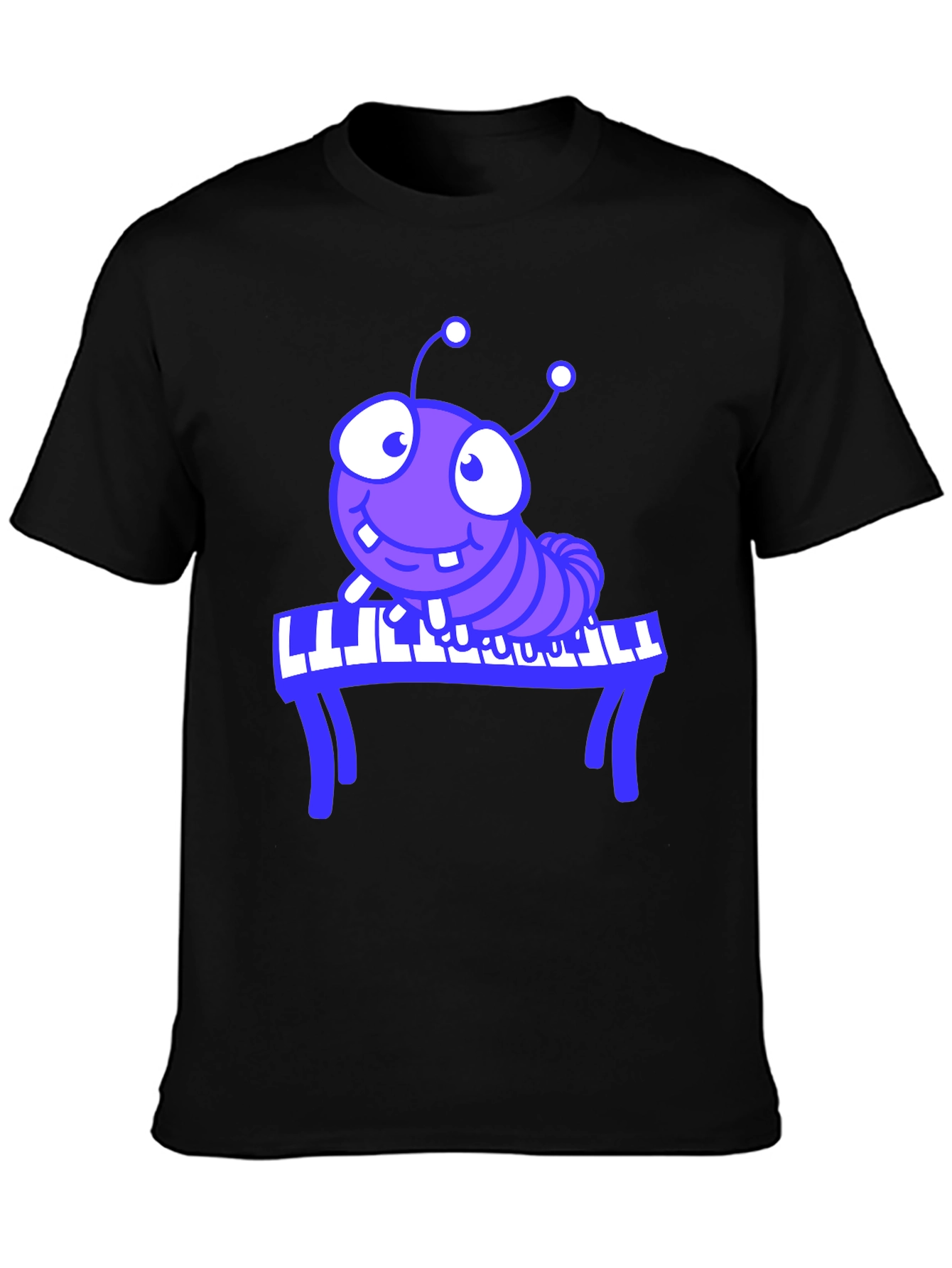 Piano Bug Graphic T-Shirt