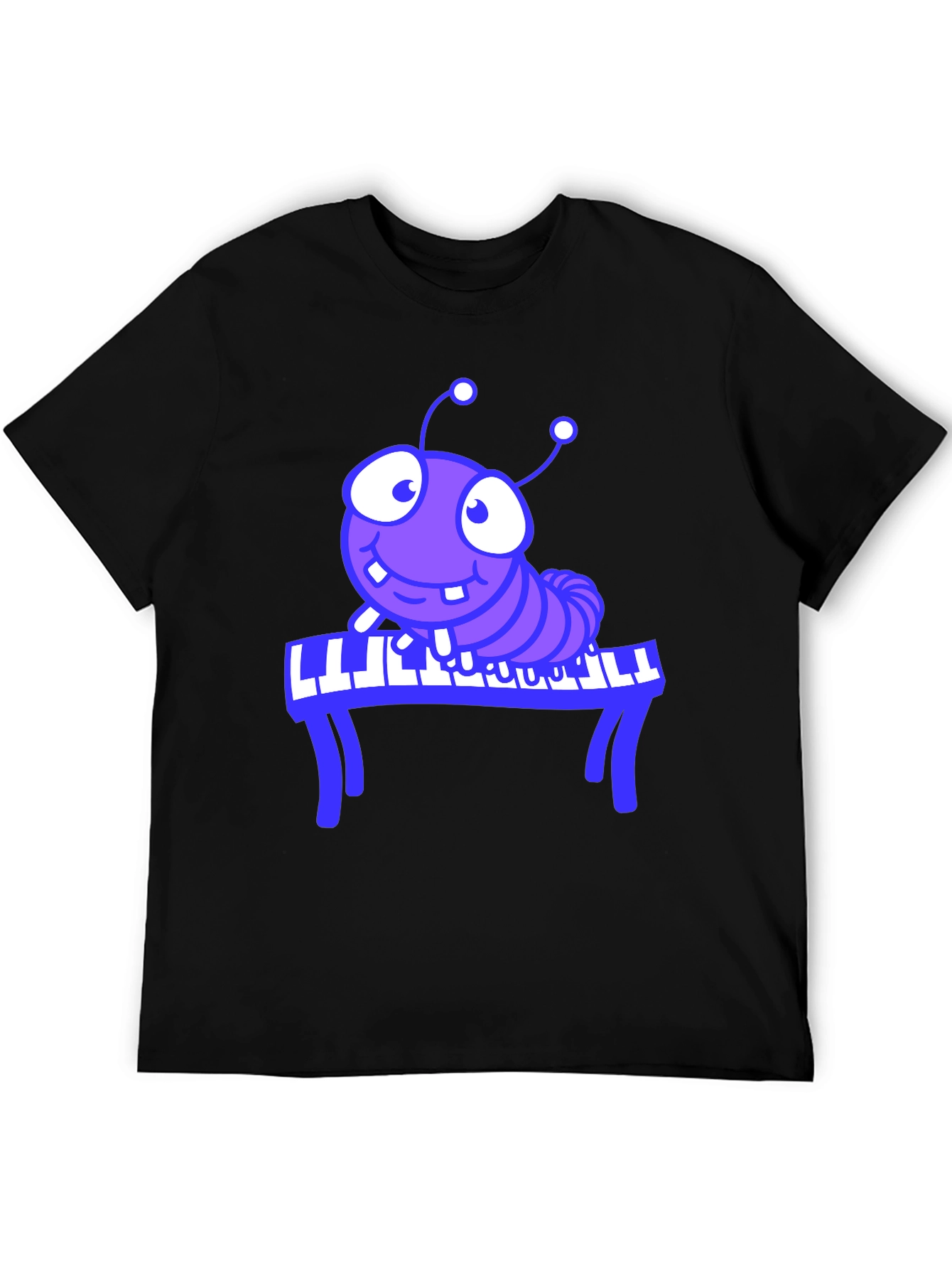 Piano Bug Graphic T-Shirt