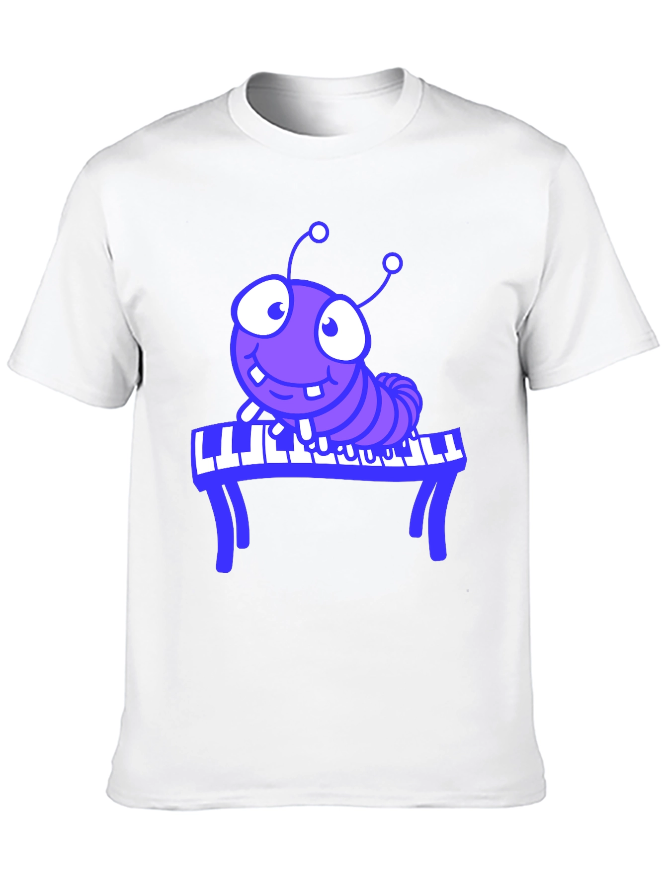 Piano Bug Graphic T-Shirt