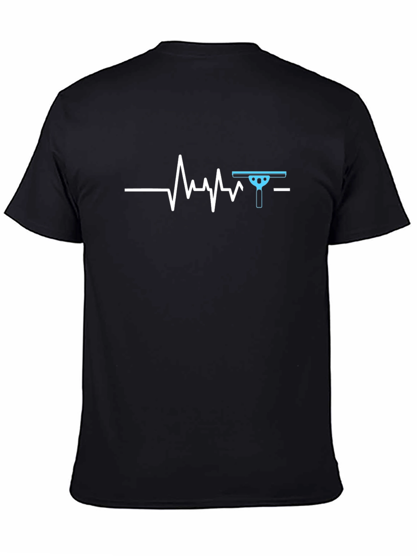 Window Cleaner Heartbeat T-Shirt - Cleaning Obsessed!